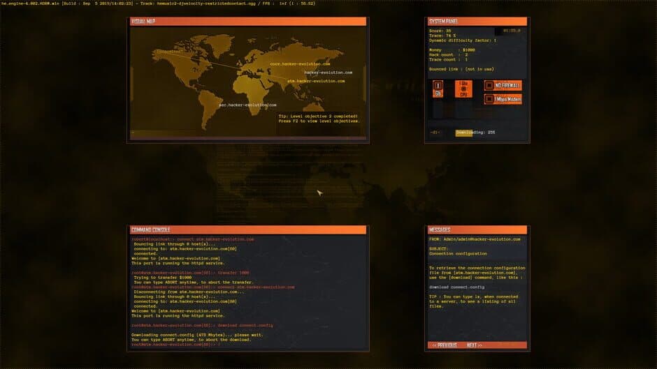 Hacker Evolution: 2019 HD Remaster screenshot 3