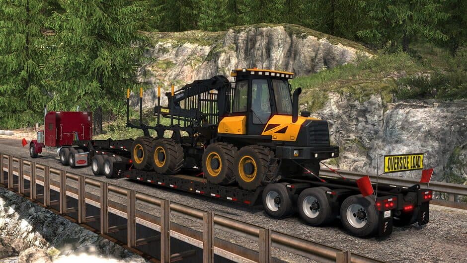 American Truck Simulator - Forest Machinery screenshot 5