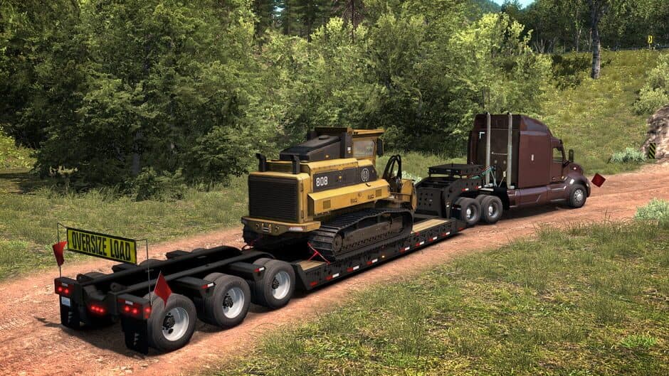 American Truck Simulator - Forest Machinery screenshot 3