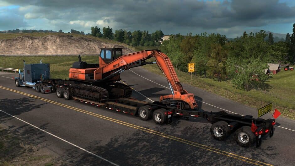 American Truck Simulator - Forest Machinery screenshot 2