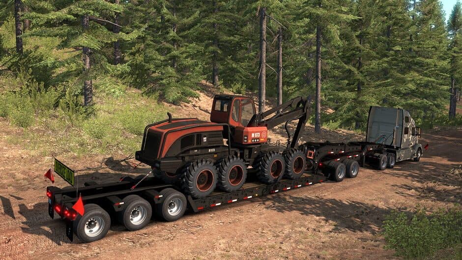 American Truck Simulator - Forest Machinery screenshot 6