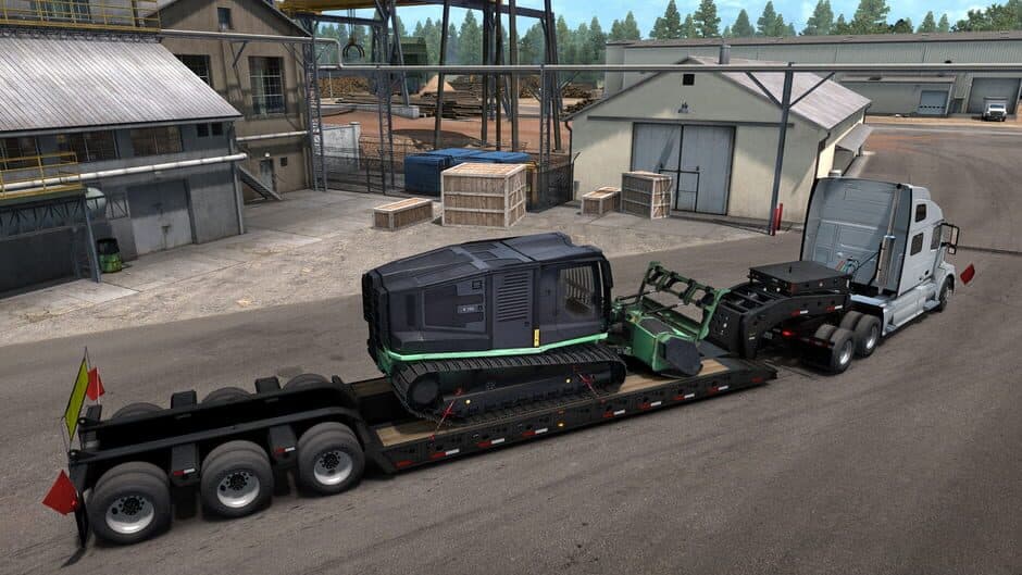 American Truck Simulator - Forest Machinery screenshot 4