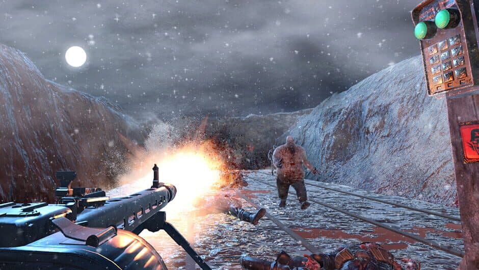 World War 2 Winter Gun Range VR Simulator screenshot 6
