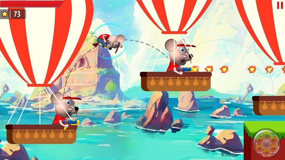 Mouse Mayhem Shooting & Racing screenshot 1