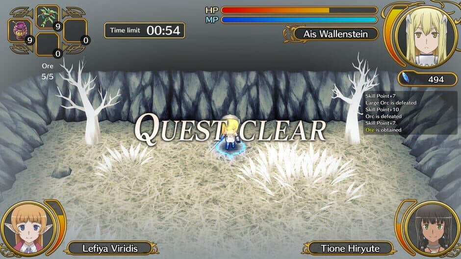 Is It Wrong to Try to Pick Up Girls in a Dungeon? Infinite Combate screenshot 6