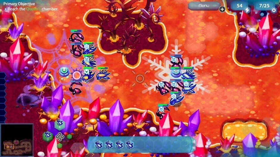 Amoeba Battle: Microscopic RTS Action screenshot 1