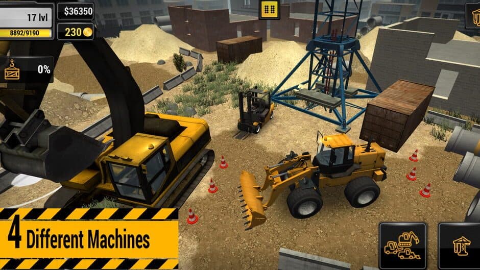 Construction Machines Simulator screenshot 2