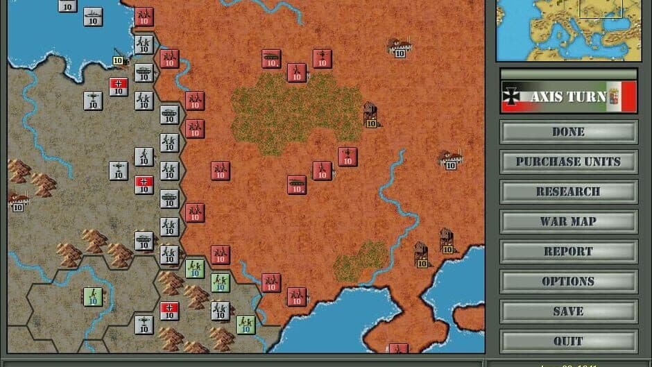 Strategic Command: European Theater screenshot 1