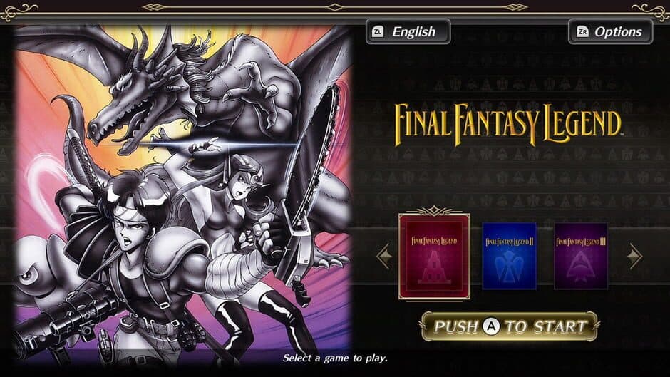 COLLECTION of SaGa FINAL FANTASY LEGEND screenshot 1
