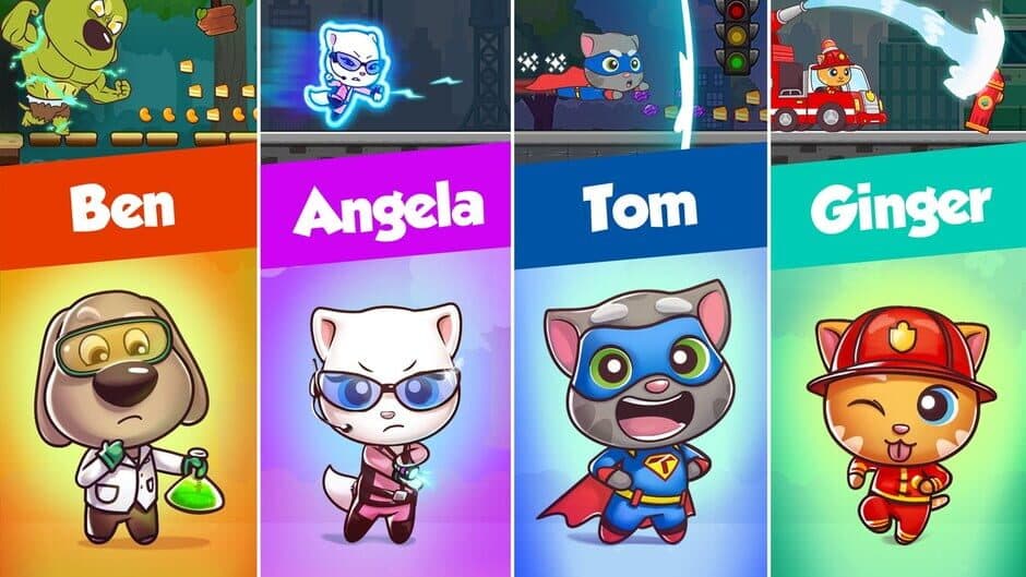Talking Tom: Candy Run screenshot 4