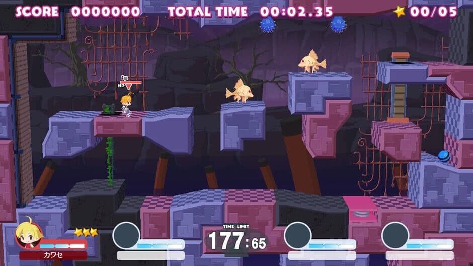 Umihara Kawase: BaZooKa! screenshot 2