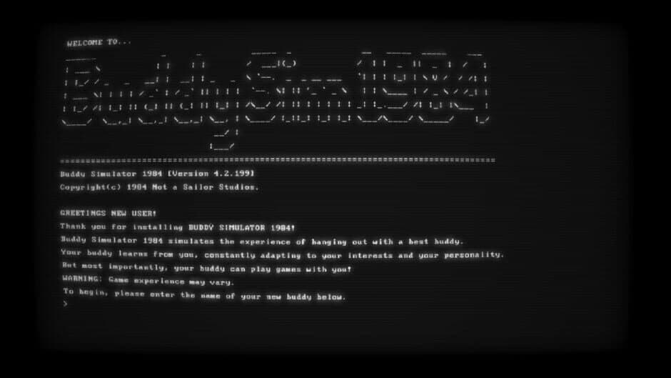 Buddy Simulator 1984 screenshot 1