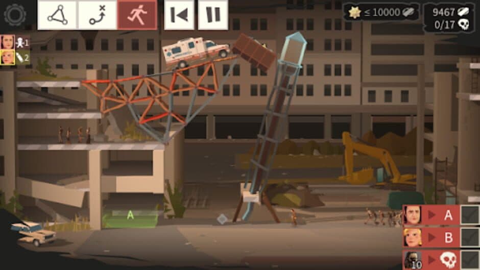 Bridge Constructor: The Walking Dead screenshot 2