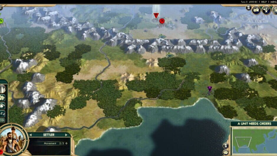 Civilization V  Scrambled Continents Map Pack screenshot 1