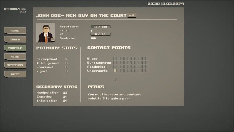 Justice.exe screenshot 2