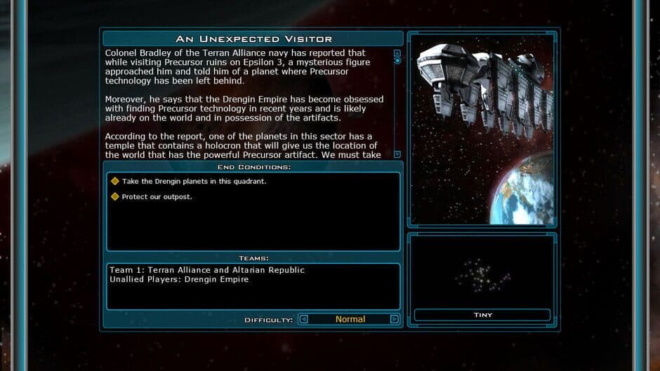 Galactic Civilizations II screenshot 1