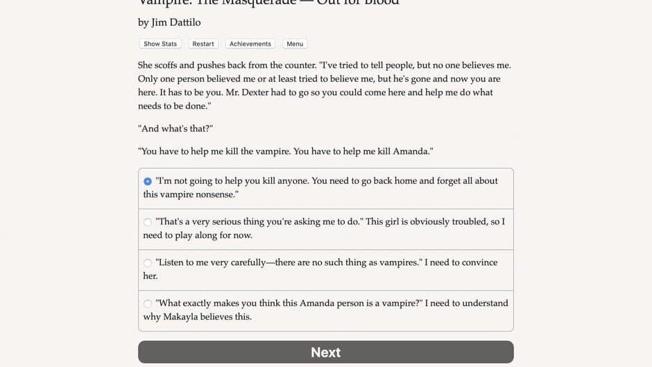Vampire: The Masquerade - Out for Blood screenshot 2