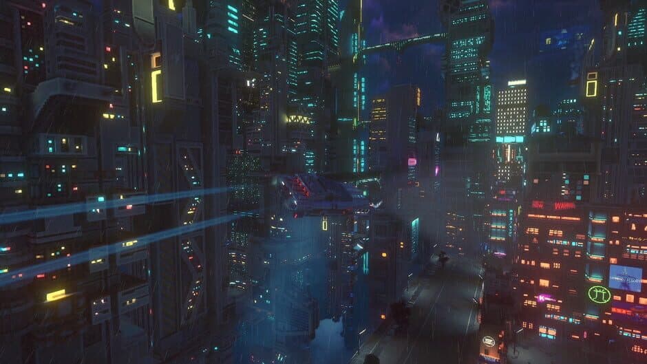 Cloudpunk: City of Ghosts screenshot 1