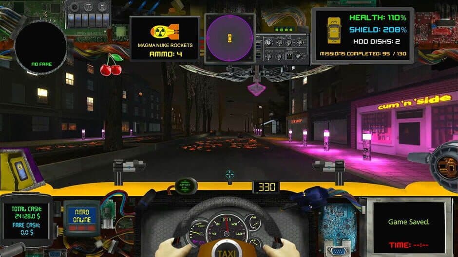 CyberTaxi screenshot 1