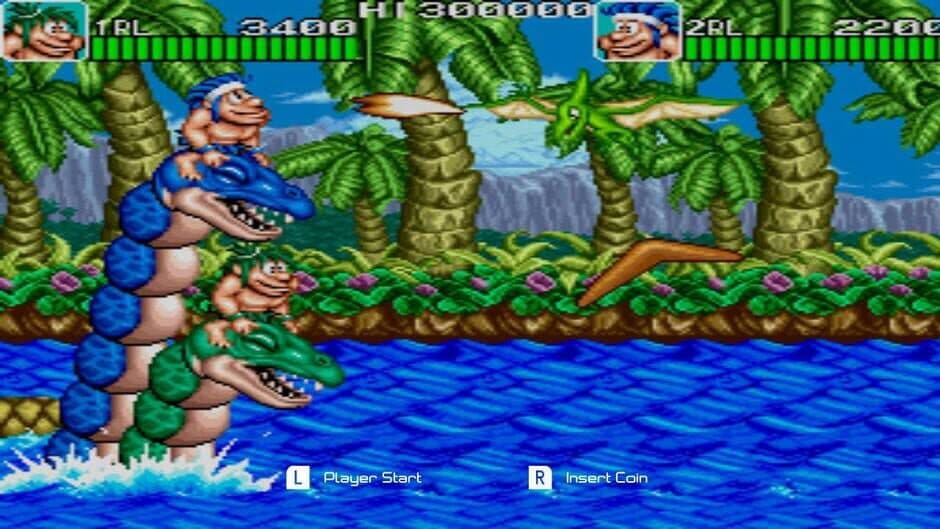 Retro Classix: Joe & Mac - Caveman Ninja screenshot 1