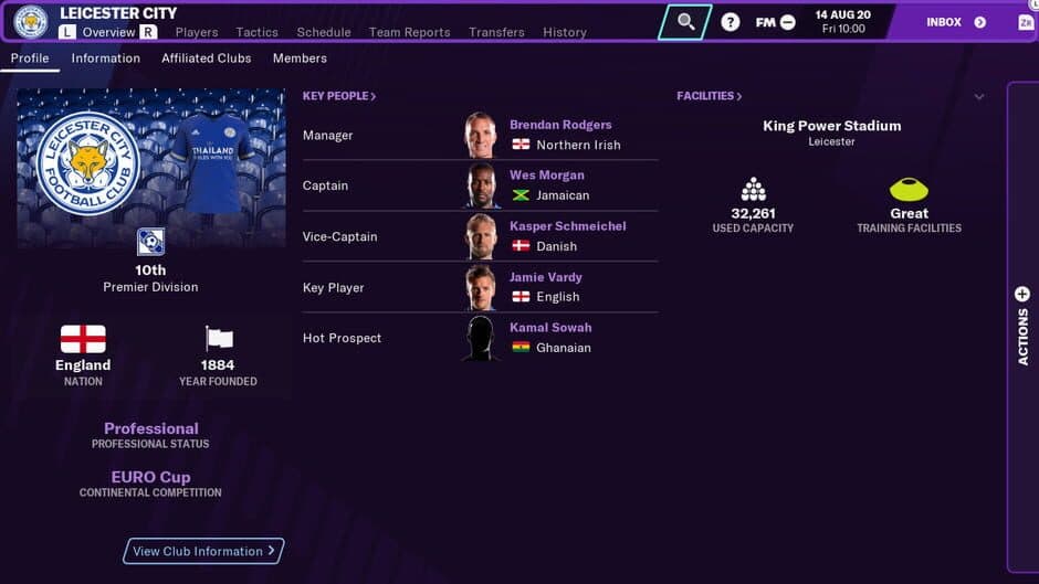 Football Manager Touch 2021 screenshot 1