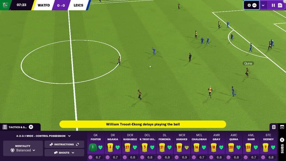 Football Manager Touch 2021 screenshot 2