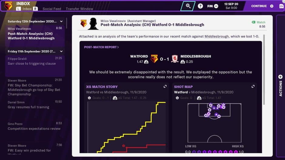 Football Manager Touch 2021 screenshot 4