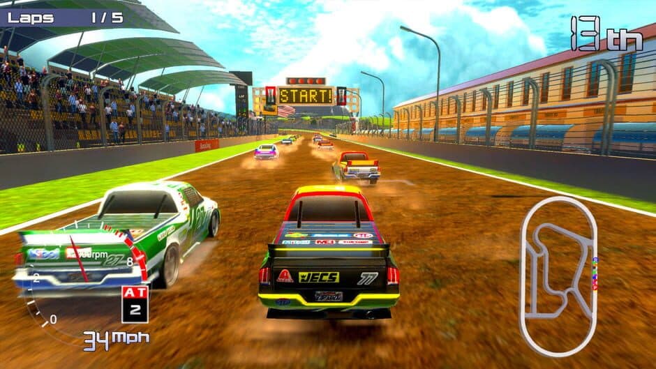 Speed Truck Racing screenshot 5