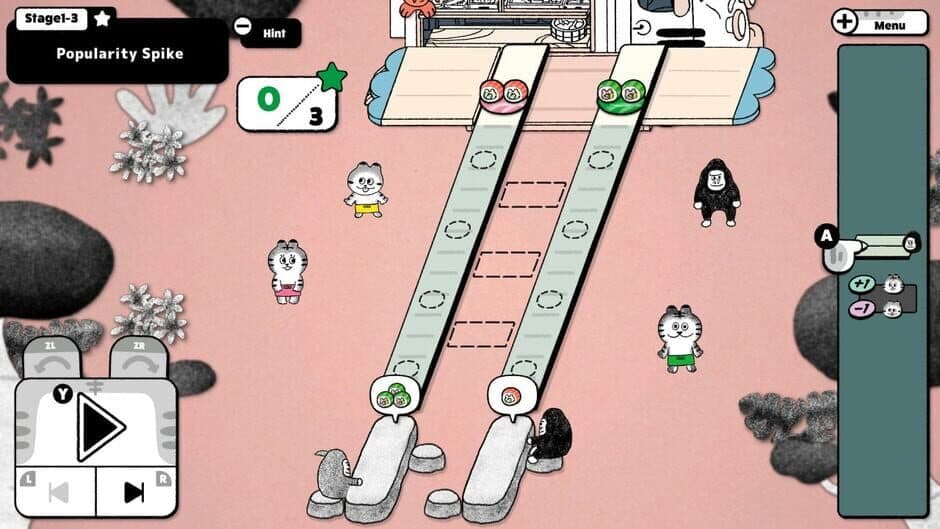 Tiger Trio's Tasty Travels screenshot 1