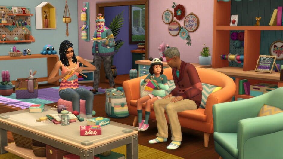 The Sims 4 - Nifty Knitting Stuff Pack screenshot 3