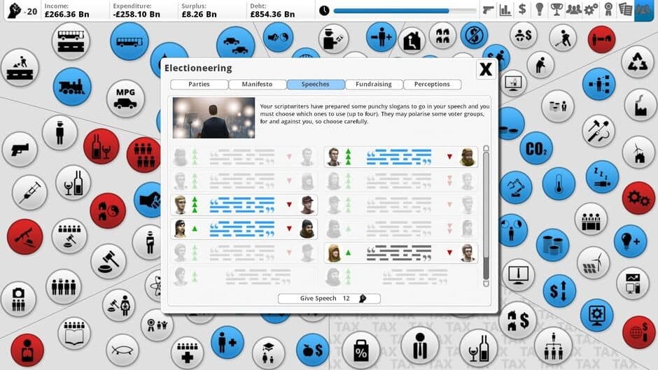 Democracy 3 - Electioneering screenshot 3