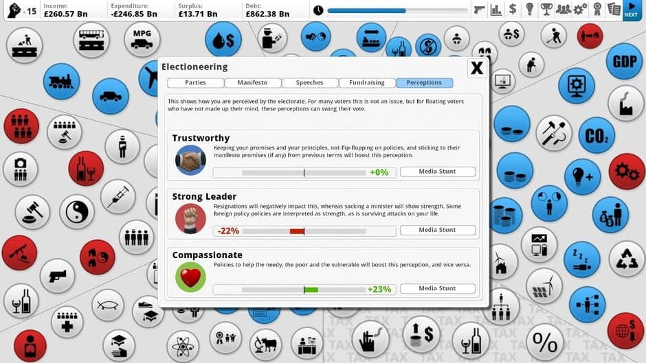 Democracy 3 - Electioneering screenshot 5
