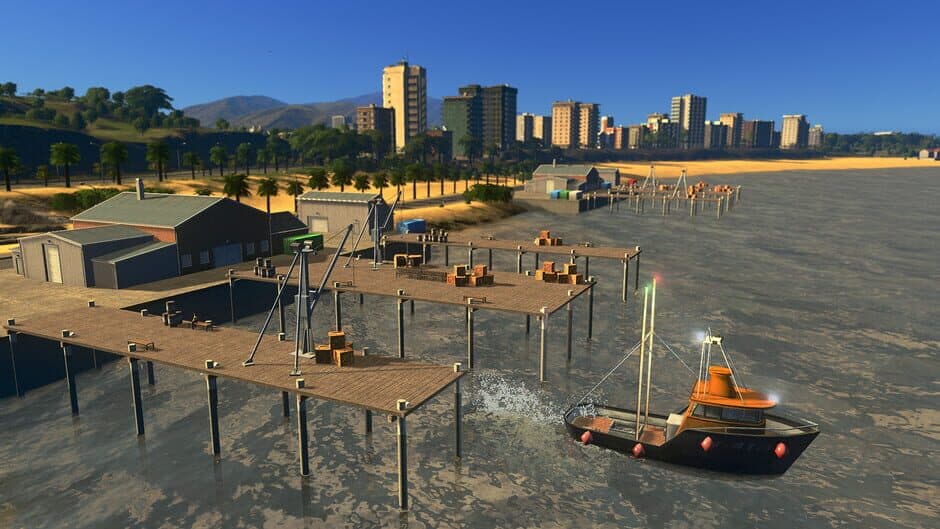 Cities: Skylines - Sunset Harbor screenshot 3