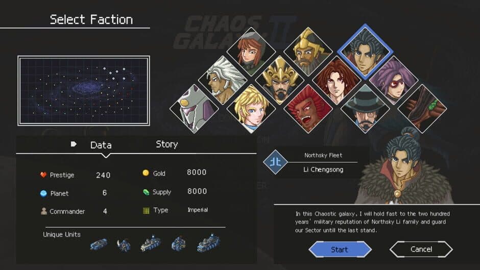 Chaos Galaxy 2 screenshot 1