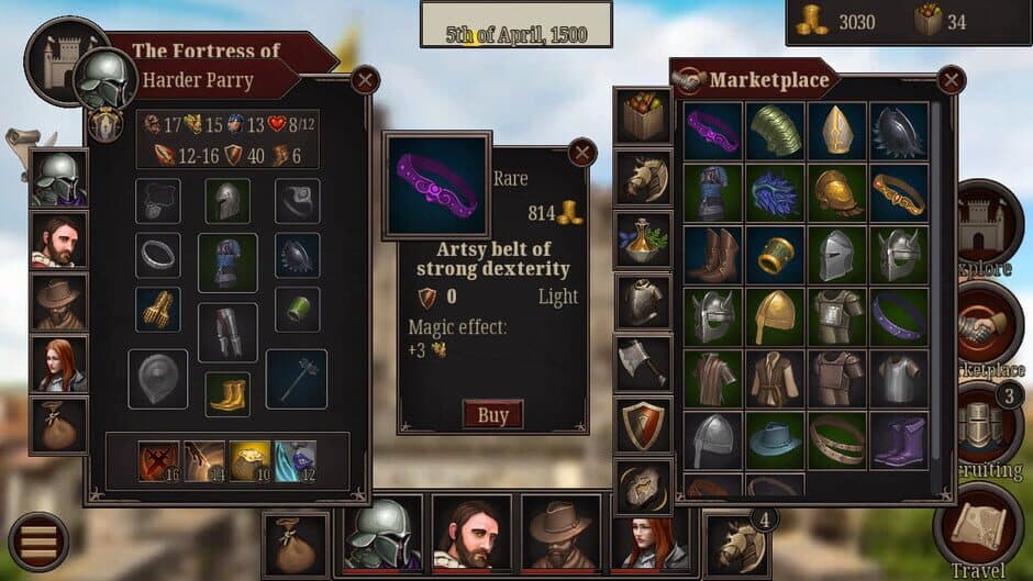 The Lost King of Avallon screenshot 3
