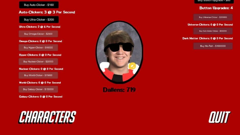 Dallen Clicker Ultimate screenshot 4