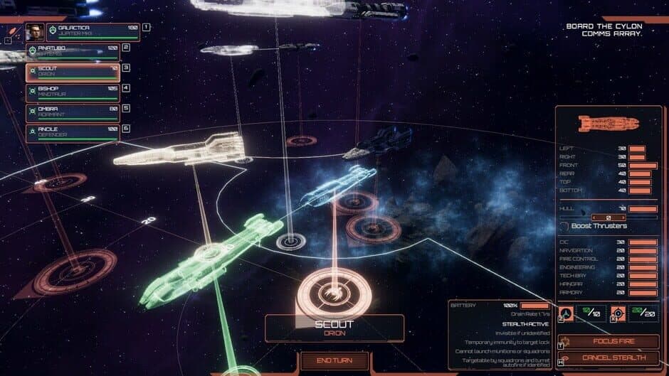 Battlestar Galactica Deadlock - Ghost Fleet Offensive screenshot 6