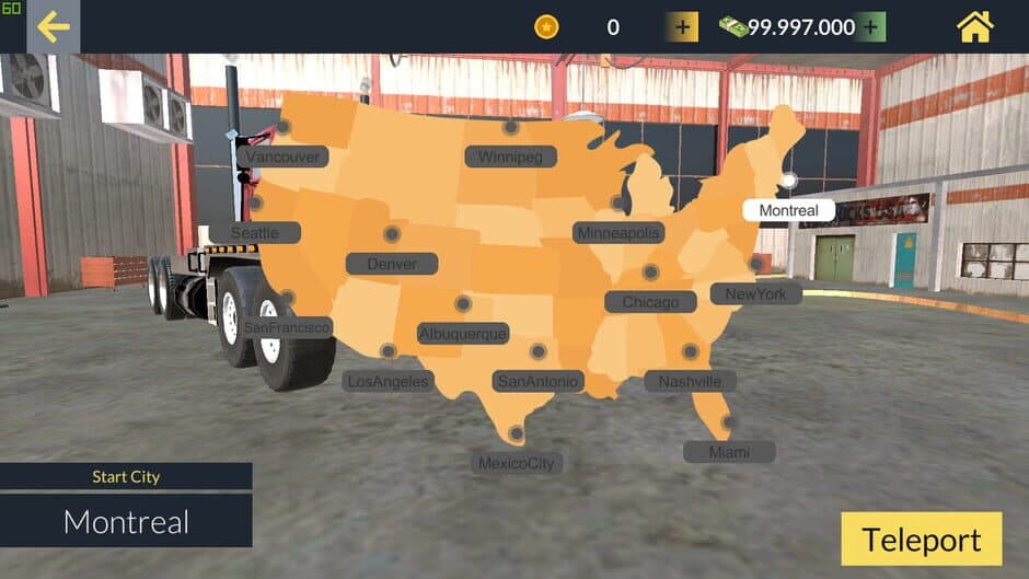 USA Truck Simulator screenshot 2