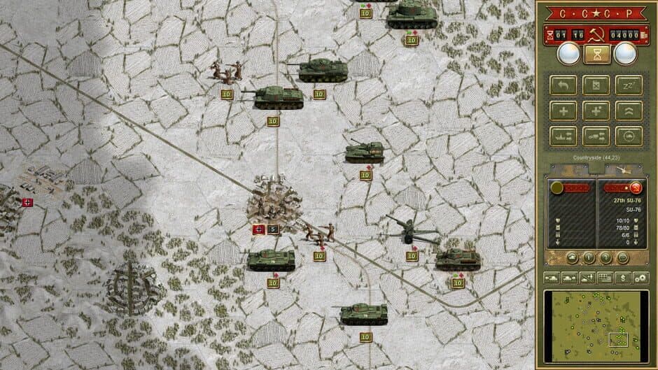 Panzer Corps - Soviet Corps screenshot 1