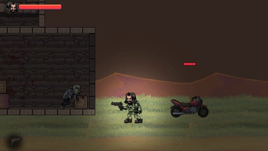 Zombies Desert and Guns screenshot 1