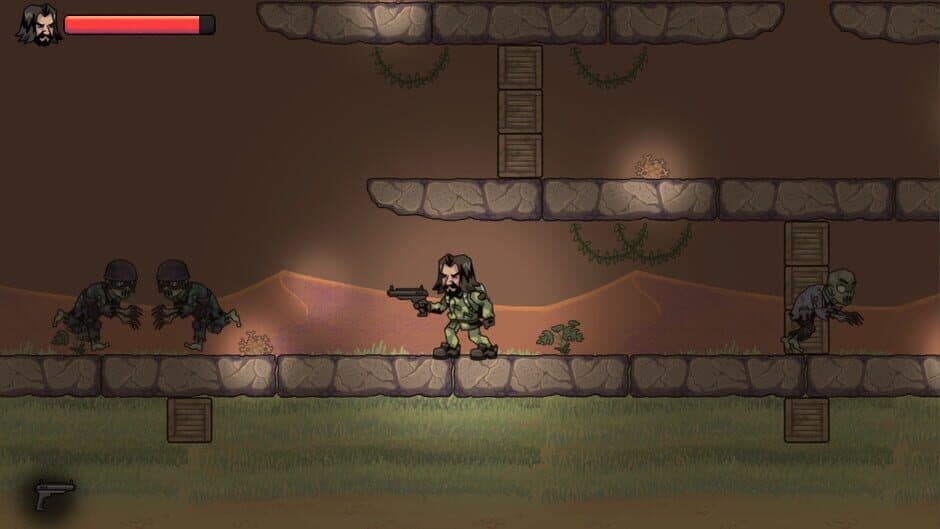 Zombies Desert and Guns screenshot 3