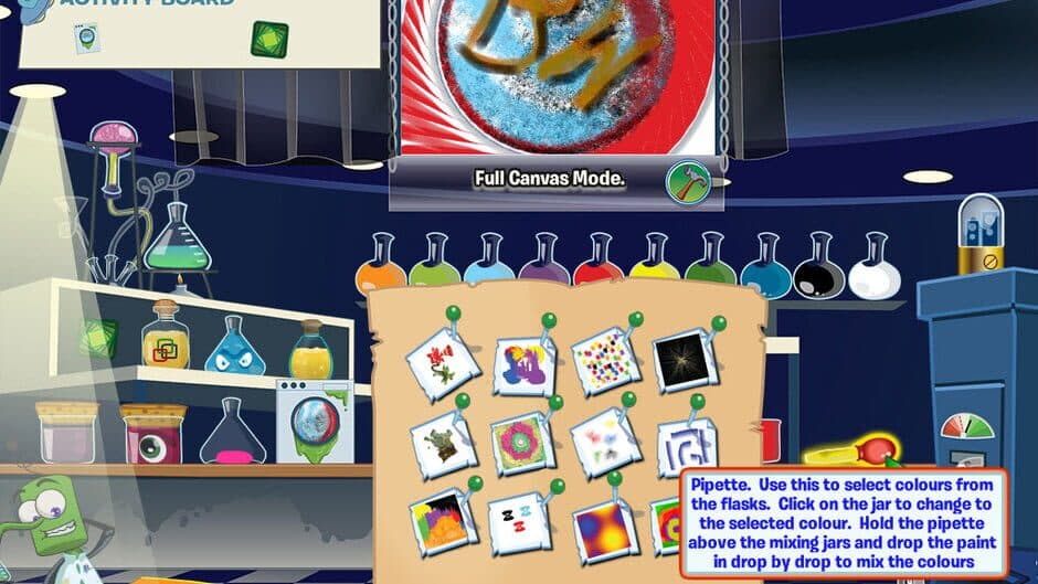 Bin Weevils Arty Arcade screenshot 2