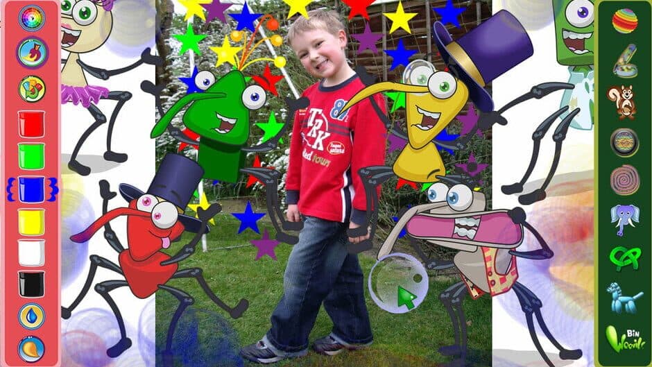 Bin Weevils Arty Arcade screenshot 6