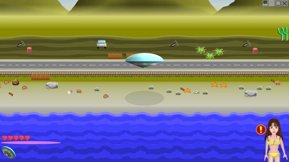 UFO vs Bikini screenshot 2