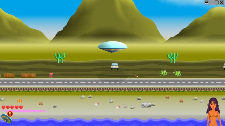 UFO vs Bikini screenshot 3