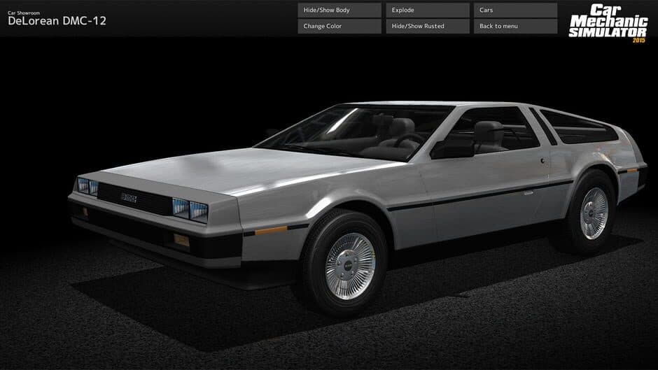 Car Mechanic Simulator 2015 - DeLorean screenshot 1