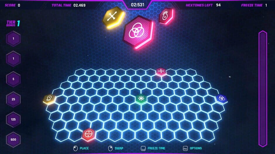Hextones: Spacetime screenshot 1