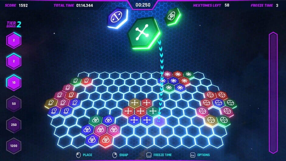 Hextones: Spacetime screenshot 3