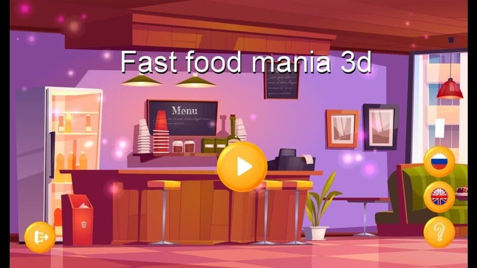 Fast Food Mania 3D screenshot 1