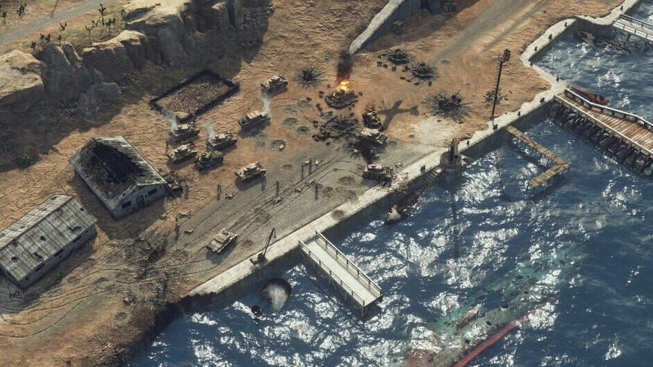 Sudden Strike 4: Africa Desert War screenshot 2